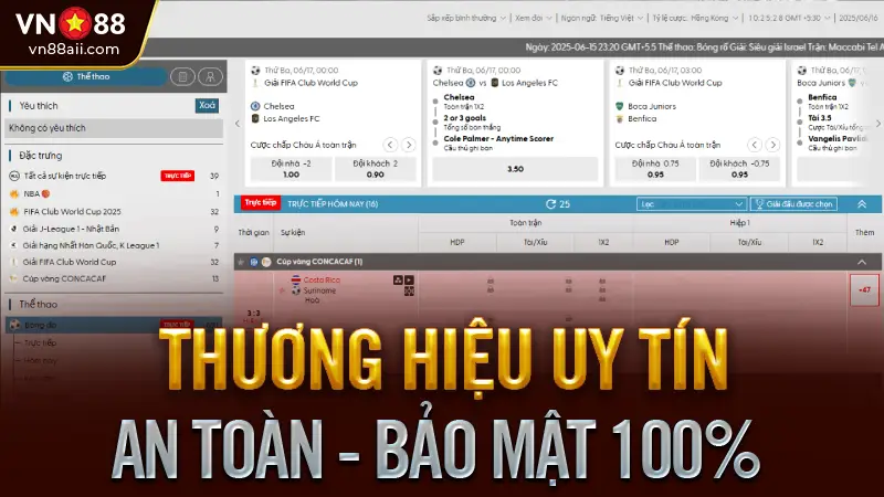 Thể thao BTI tại nhà cái VN88 Tổng quan về sảnh